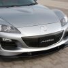AUTOEXE Front Under Spoiler (Piano Black) for Mazda RX8 (Series 2, 2009-2012)