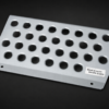 CAR SHOP GLOW Passenger Footrest Plate (Aluminium) for Mazda RX8 (Series 1 & 2, 2003-2012)